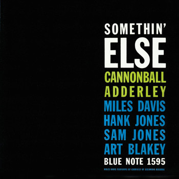 Cannonball Adderley - Somethin' Else (Rudy Van Gelder Edition)