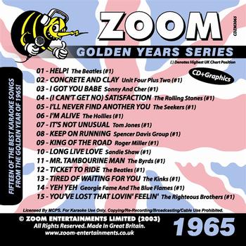Various Artists - Zoom Karaoke Golden Years 1965