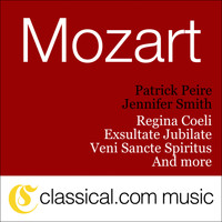 Patrick Peire - Wolfgang Amadeus Mozart, Veni Sancte Spiritus, K. 47