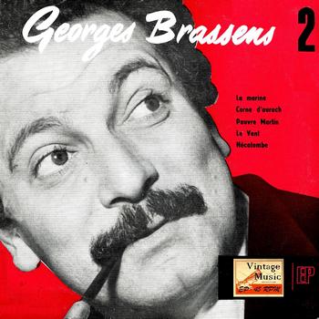 Georges Brassens - Vintage French Song Nº21 - EPs Collectors "La Marine"