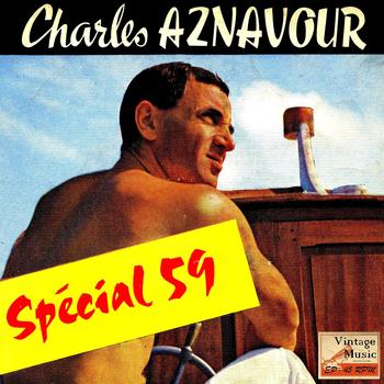 Charles Aznavour - Vintage French Song Nº 61 - EPs Collectors, "Spécial 59"