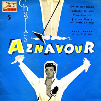 Charles Aznavour - Vintage French Song Nº 50 - EPs Collectors "J'Aime Paris Au Mois De Mai"