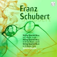 Franz  Schubert - String Quartet No.4 in C Major, D.46, String Quartet No.5 in B-Flat Major (fragment), D.68, String Quartet No.6 in D Major, D.74