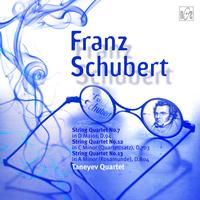 Franz  Schubert - String Quartet No.7 in D Major, D.94, String Quartet No.12 in C Minor, D.703 "Quartettsatz", String Quartet No.13 in A Minor, D. 804 "Rosamunde"