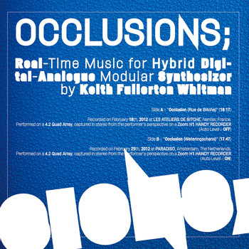 Keith Fullerton Whitman - Occlusions