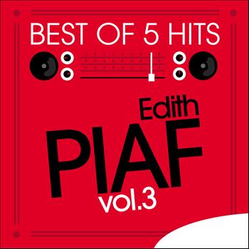Edith Piaf - Best of 5 Hits, Vol.3 - EP