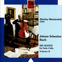 Dimitry Markevitch - Bach: 6 Suites for Solo Cello, Vol. 2