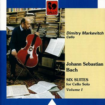 Dimitry Markevitch - Bach: 6 Suites for Solo Cello, Vol. 1