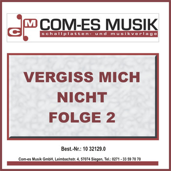 Various Artists - Vergess mich nicht, Folge 2