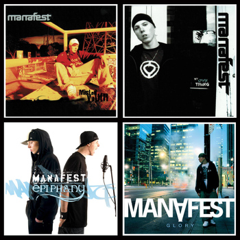 Manafest - 4 Pack (Misled Youth, My Own Thing, Epiphany, & Glory)