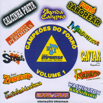 Various Artists - Campeões do Forró, Vol. 01