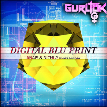 Anais - Digital Blu Print