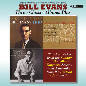 Bill Evans - Three Classic Albums Plus (Portrait in Jazz / Everybody Digs Bill Evans / Sunday at the Village Vanguard) [Remastered]