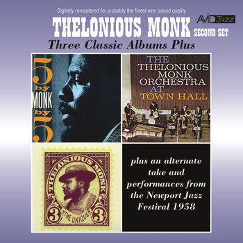 Thelonious Monk - Three Classic Albums Plus (The Unique Thelonious Monk / At Town Hall / 5 by Monk by 5) [Remastered]