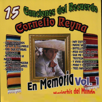Cornelio Reyna - 15 Canciones del Recuerdo