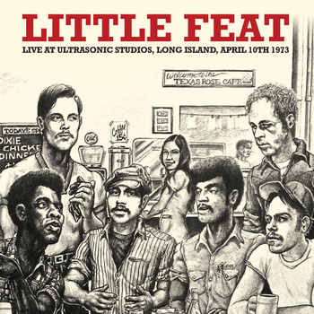 Little Feat - Live at Ultrasonic Studios, Long Island, April 1973. FM Radio Concert Broadcast (Remastered)