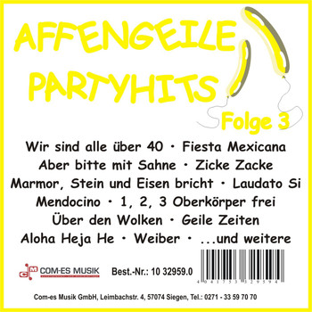 Various Artists - Affengeile-Partyhits, Folge 3