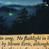 Mount Eerie - No Flashlight