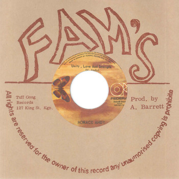 Horace Andy - Unity, Love and Strength