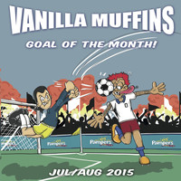 Vanilla Muffins - The Goal Of The Month Jul/Aug 2015
