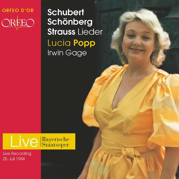 Lucia Popp - Lucia Popp Irwin Gage Lieder