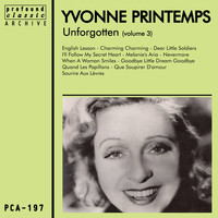 Yvonne Printemps - Unforgotten Volume 3