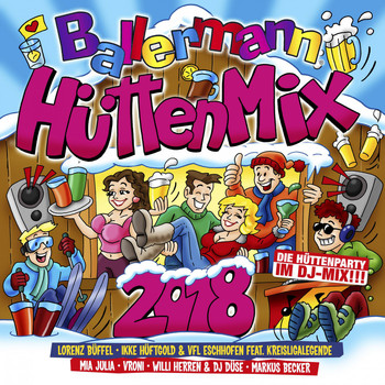 Various Artists - Ballermann Hütten Mix 2018 (Explicit)