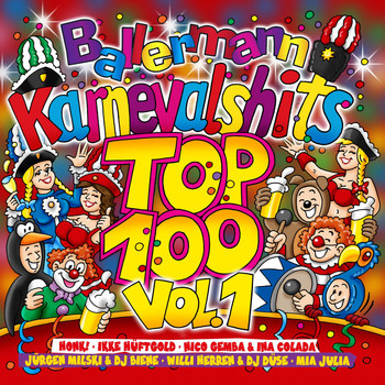 Various Artists - Ballermann Karnevalshits Top 100, Vol. 1 (Explicit)