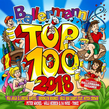 Various Artists - Ballermann Top 100 - 2018 (Explicit)