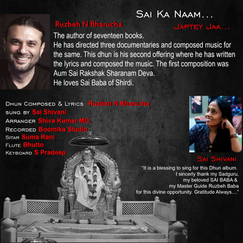 Ruzbeh N Bharucha and Sai Shivani - Sai Ka Naam... Japtey Jaa..