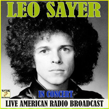 Leo Sayer - Leo Sayer in Concert (Live)