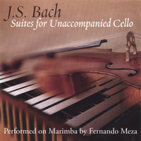Fernando Meza - J. S. Bach - Suites for Unaccompanied Cello performed on marimba by Fernando Meza