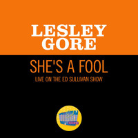 Lesley Gore - She's A Fool (Live On The Ed Sullivan Show, October 13, 1963)