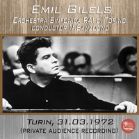 Emil Gilels - Live in Turin, 31.03.1972