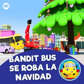 Little Baby Bum Rima Niños Amigos, Go Buster en Español - Bandit Bus Se Roba la Navidad