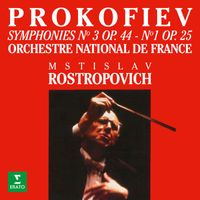 Mstislav Rostropovich - Prokofiev: Symphonies Nos. 1 "Classical" & 3