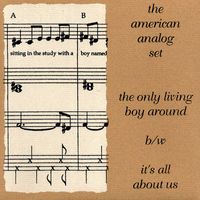 The American Analog Set - The Only Living Boy Around b/w It's All About Us