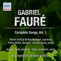 Renée Doria - Fauré: Complete Songs, Vol. 1
