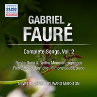 Renée Doria - Fauré: Complete Songs, Vol. 2