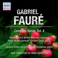 Renée Doria - Fauré: Complete Songs, Vol. 4