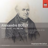 Stephanie McCallum - Boëly: Piano Music, Vol. 1