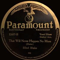 Blind Blake - That Will Never Happen No More