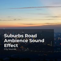 City Sounds, City Sounds Ambience, City Sounds for Sleeping - Suburbs Road Ambience Sound Effect