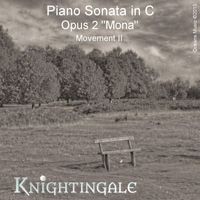 Knightingale - Piano Sonata in C 'Mona', Op 2 - mvt 2 'Moderato con amore'