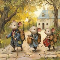 Three Blind Mice - Going to school