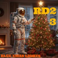 Rd23 - Blue xmas lights