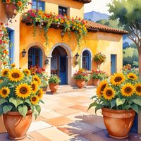 Carlos Lopez - Girasoles