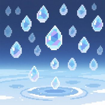 Sleeping Crystal Rain