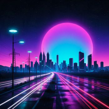 Blue Static Boulevard