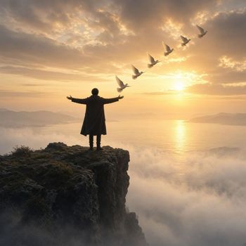 Surrender let go feel the glow